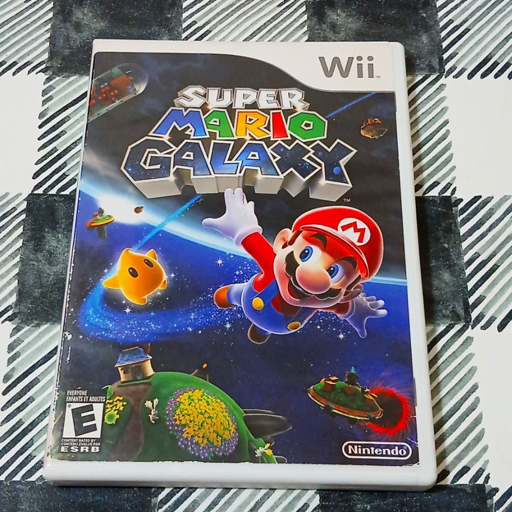 Super Mario Galaxy Wii 1st edition